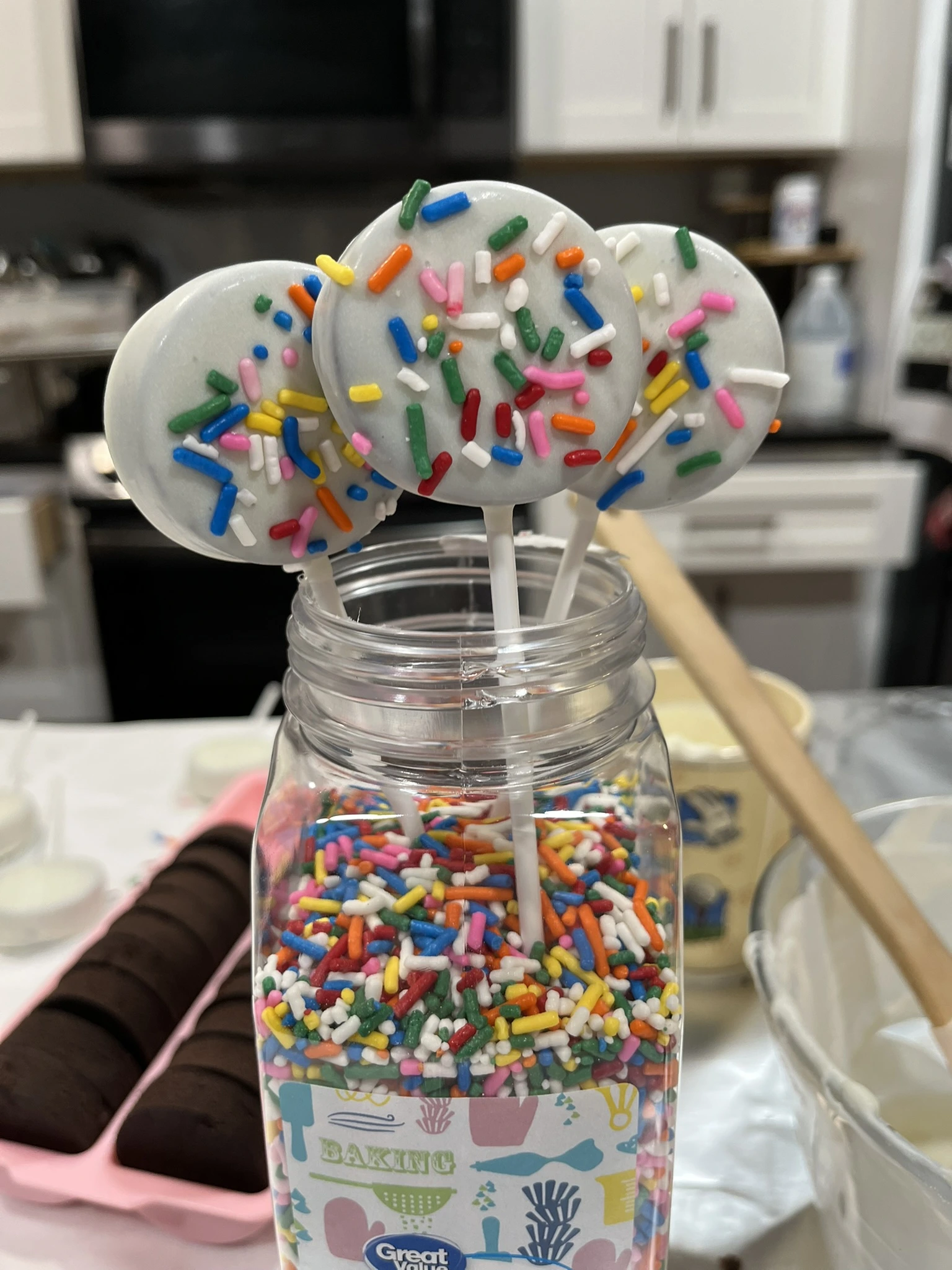 Delicious cake pop